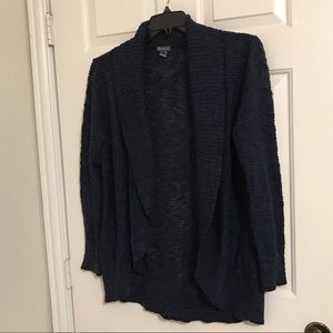 Eddie Bauer Wool Navy Cardigan